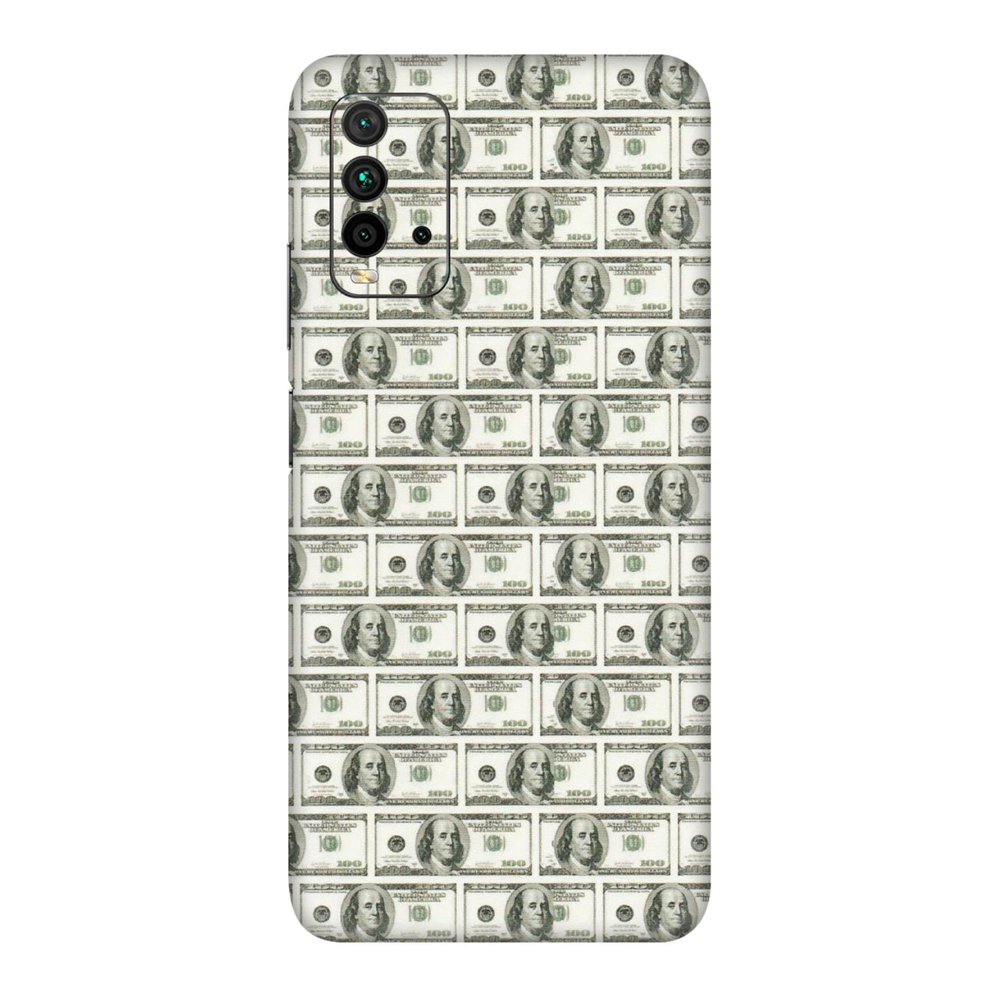 Xiaomi Redmi Phone Skins (All Models) - I Love Dollars - Matte Finish (M-40) Redmi 9 Power