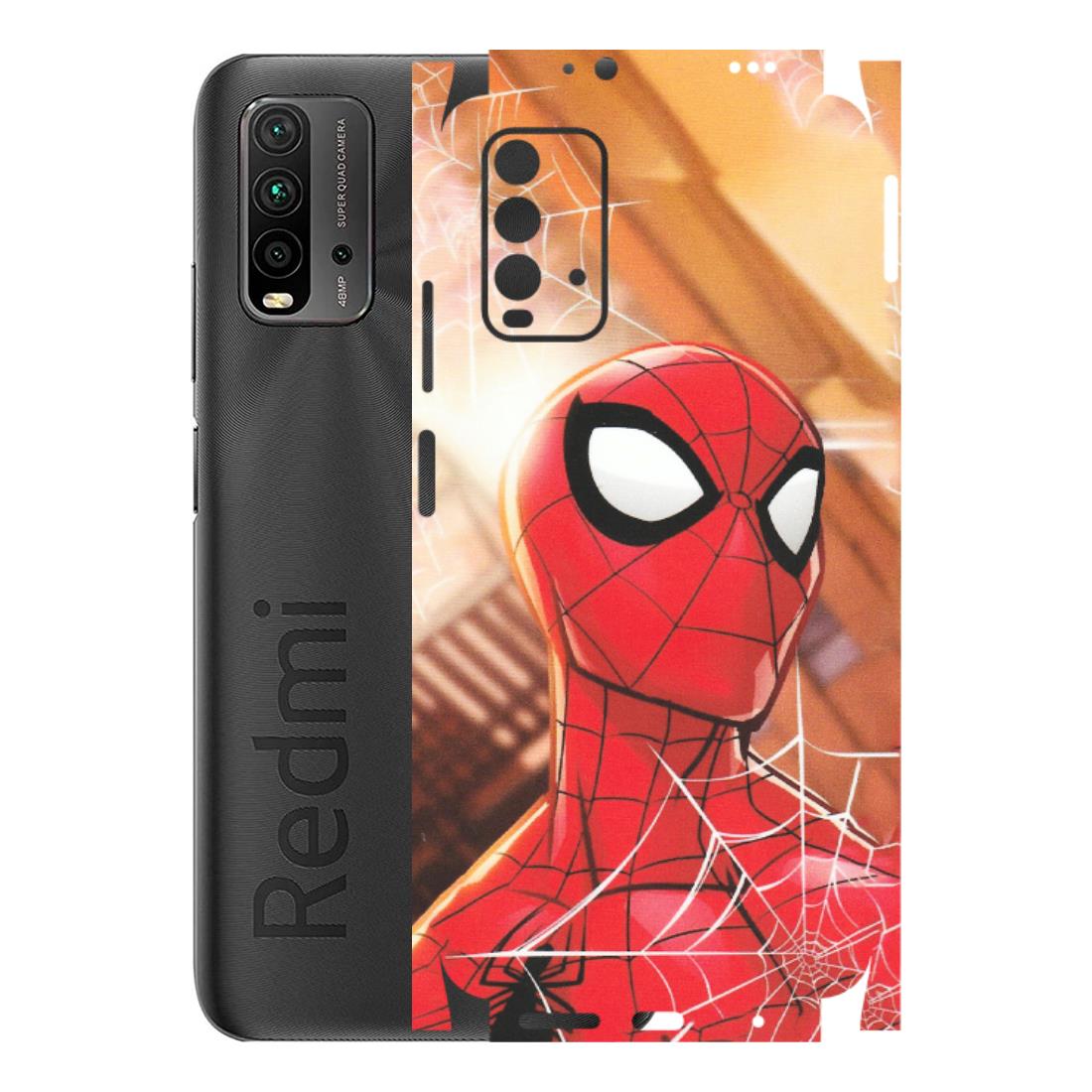 Xiaomi Redmi Phone Skins (All Models) - Spiderman Face New - Matte Finish (M-41) Redmi 9 Power