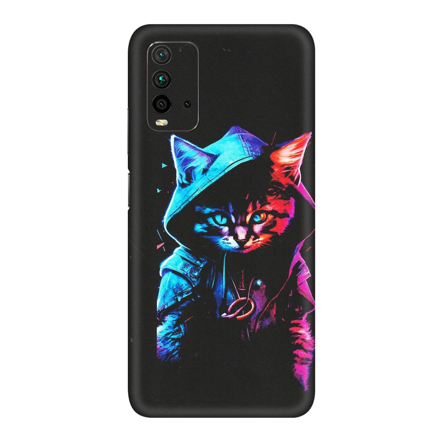 Xiaomi Redmi Phone Skins (All Models) - Cyberpunk Cat - Matte Finish (M-45) Redmi 9 Power