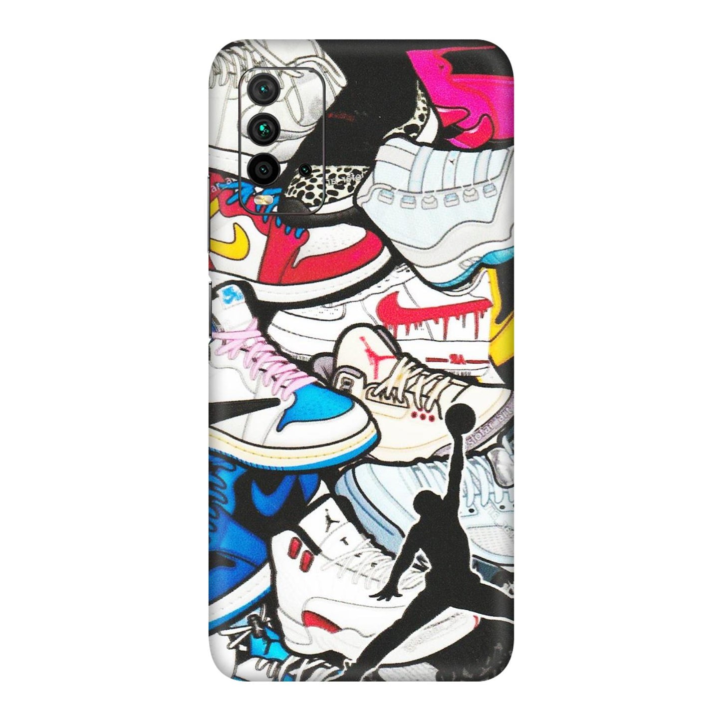 Xiaomi Redmi Phone Skins (All Models) - Jordan Sneakers Fan - Matte Finish (M-80) Redmi 9 Power