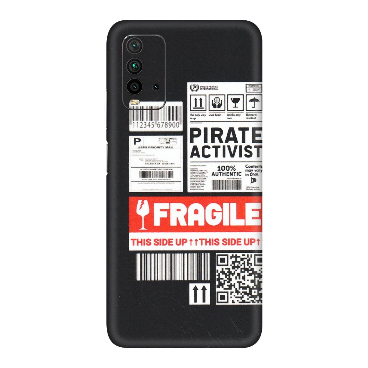 Xiaomi Redmi Phone Skins (All Models) - Handle With Care - Matte Finish (M-99) Redmi 9 Power