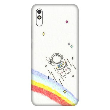 Xiaomi Redmi Phone Skins (All Models) - Milkyway Astronaut - 3D Embossed Finish (L-110) Redmi 9i