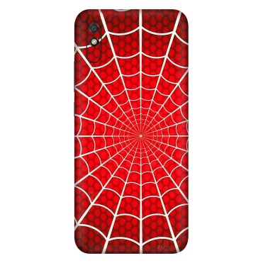 Xiaomi Redmi Phone Skins (All Models) - Classic Spidey Web - 3D Embossed Finish (L-115) Redmi 9i