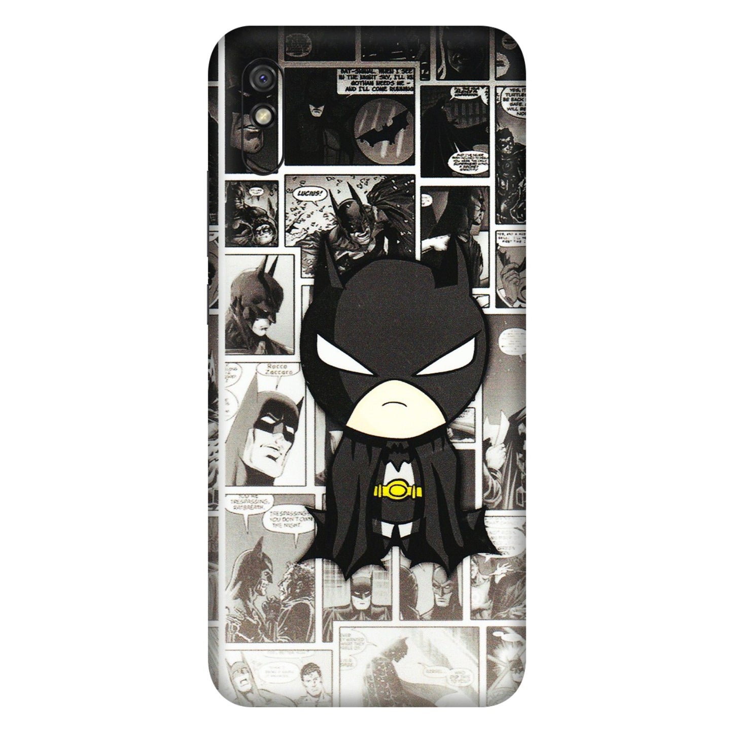 Xiaomi Redmi Phone Skins (All Models) - Toon Batman - 3D Embossed Finish (L-182) Redmi 9i