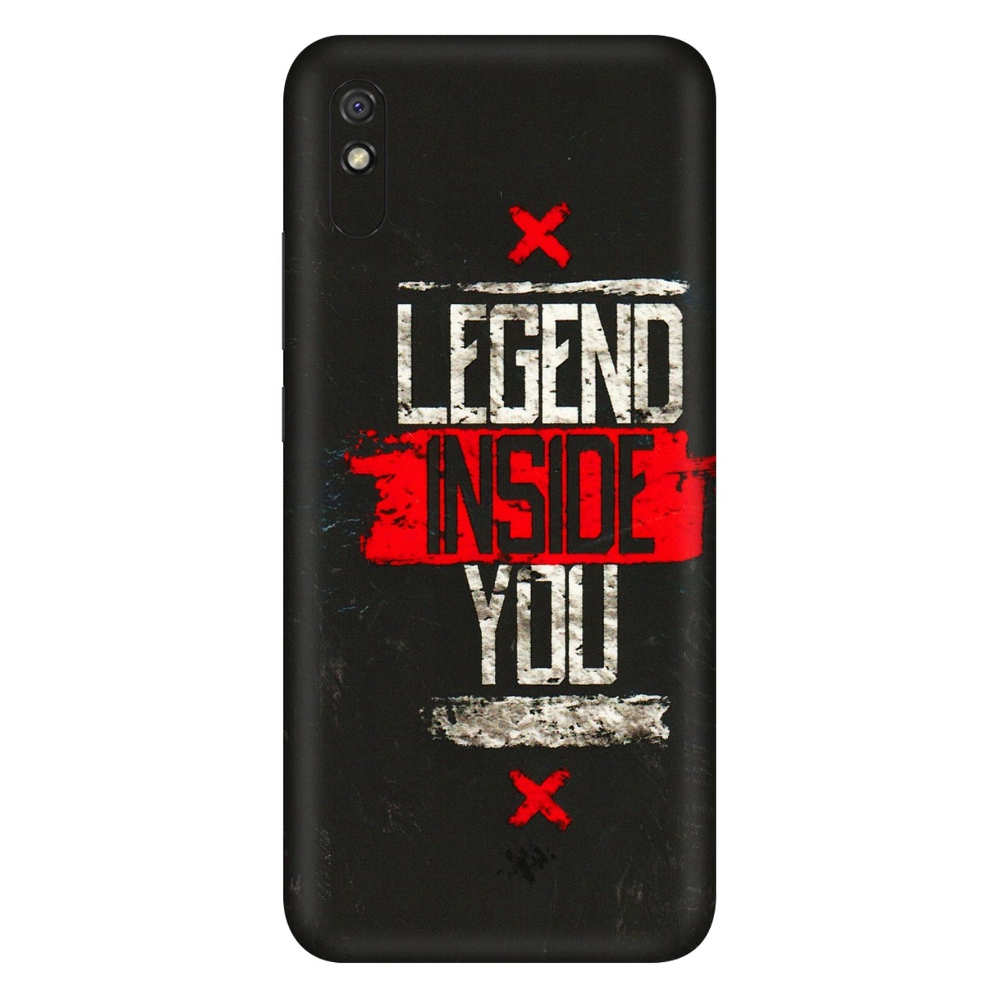 Xiaomi Redmi Phone Skins (All Models) - Legend Inside You - 3D Embossed Finish (L-186) Redmi 9i