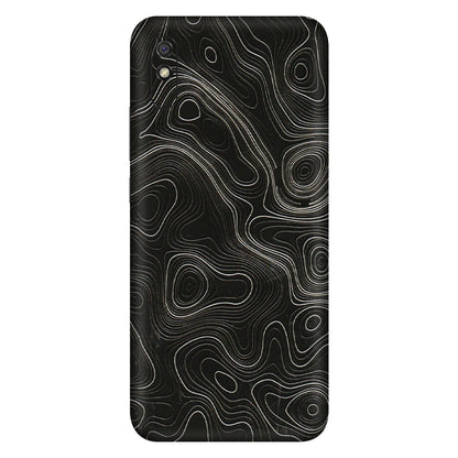 Xiaomi Redmi Phone Skins (All Models) - Black Swirl - 3D Embossed Finish (L-196) Redmi 9i