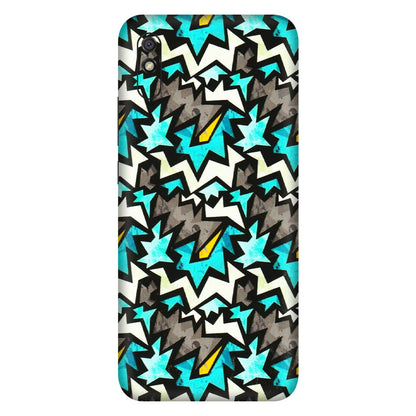 Xiaomi Redmi Phone Skins (All Models) - Funky Zig Zag - 3D Embossed Finish (L-223) Redmi 9i