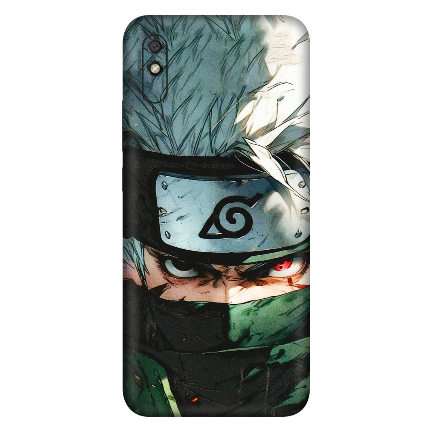 Xiaomi Redmi Phone Skins (All Models) - Kakashi Red Eye Focus - 3D Embossed Finish (L-227) Redmi 9i