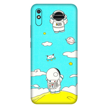Xiaomi Redmi Phone Skins (All Models) - Blue Skies Astro Float - 3D Embossed Finish (L-230) Redmi 9i