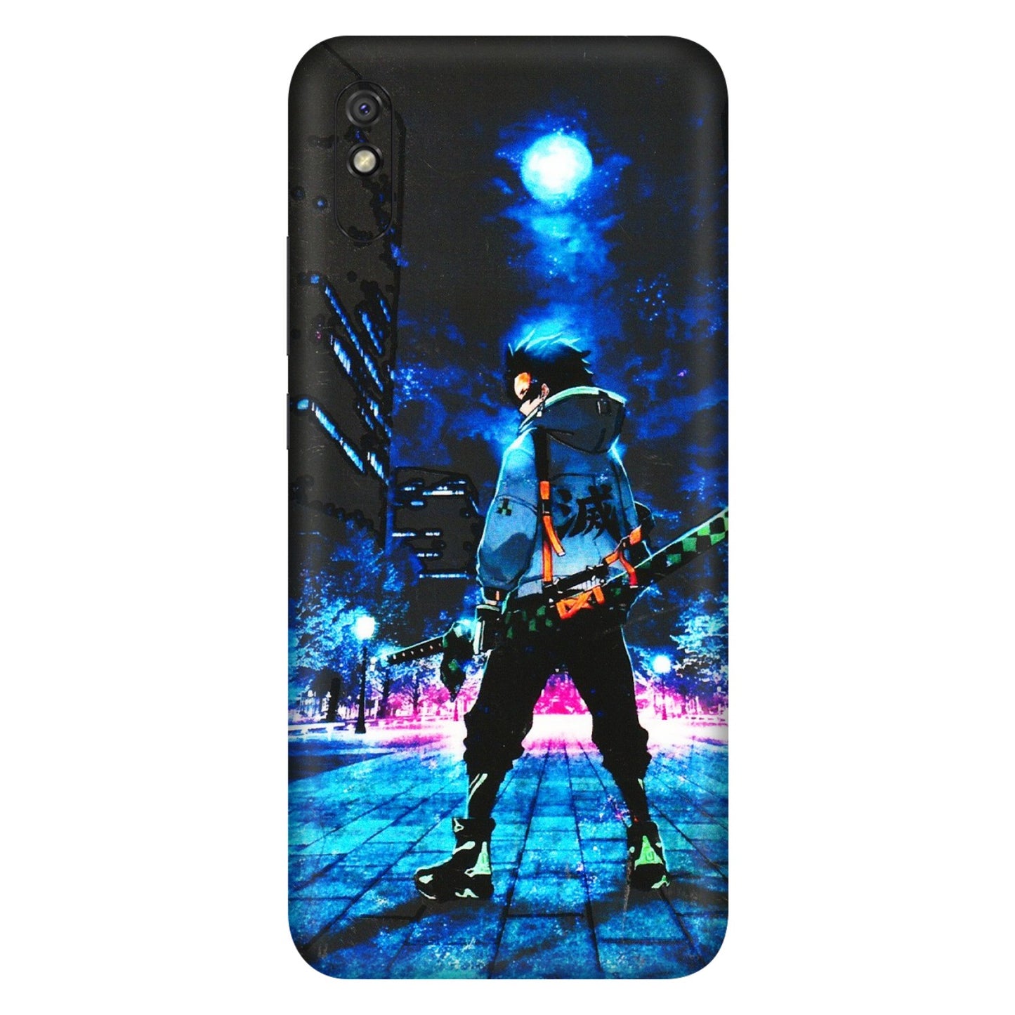 Xiaomi Redmi Phone Skins (All Models) - Demon Slayer Sword - 3D Embossed Finish (L-247) Redmi 9i