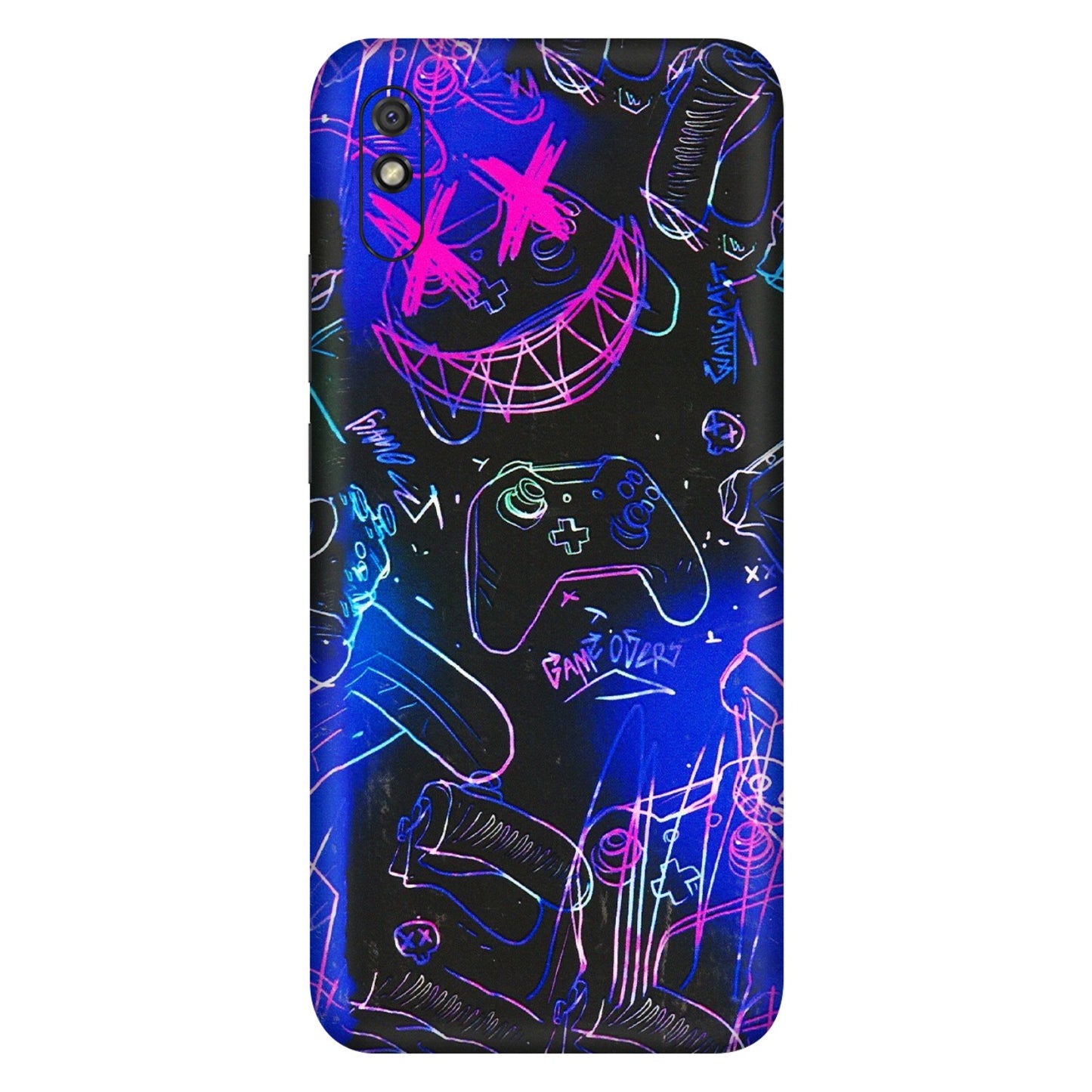 Xiaomi Redmi Phone Skins (All Models) - Gamers Paradise - 3D Embossed Finish (L-258) Redmi 9i