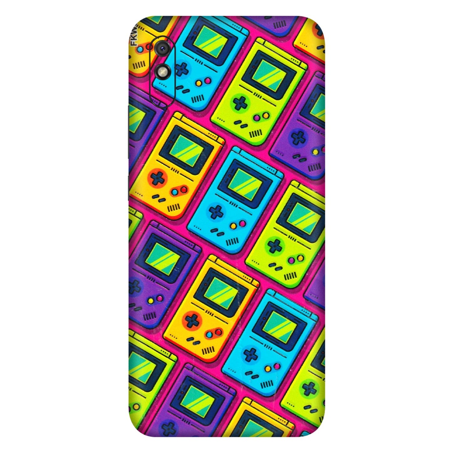 Xiaomi Redmi Phone Skins (All Models) - Gameboy Colourful - 3D Embossed Finish (L-266) Redmi 9i