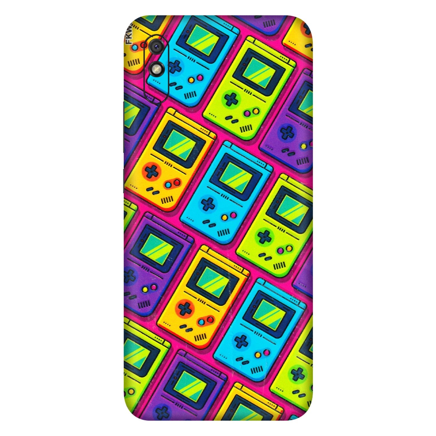 Xiaomi Redmi Phone Skins (All Models) - Gameboy Colourful - 3D Embossed Finish (L-266) Redmi 9i