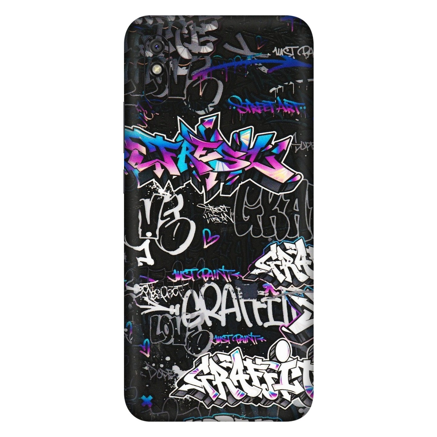 Xiaomi Redmi Phone Skins (All Models) - Graffiti Killer - 3D Embossed Finish (L-274) Redmi 9i