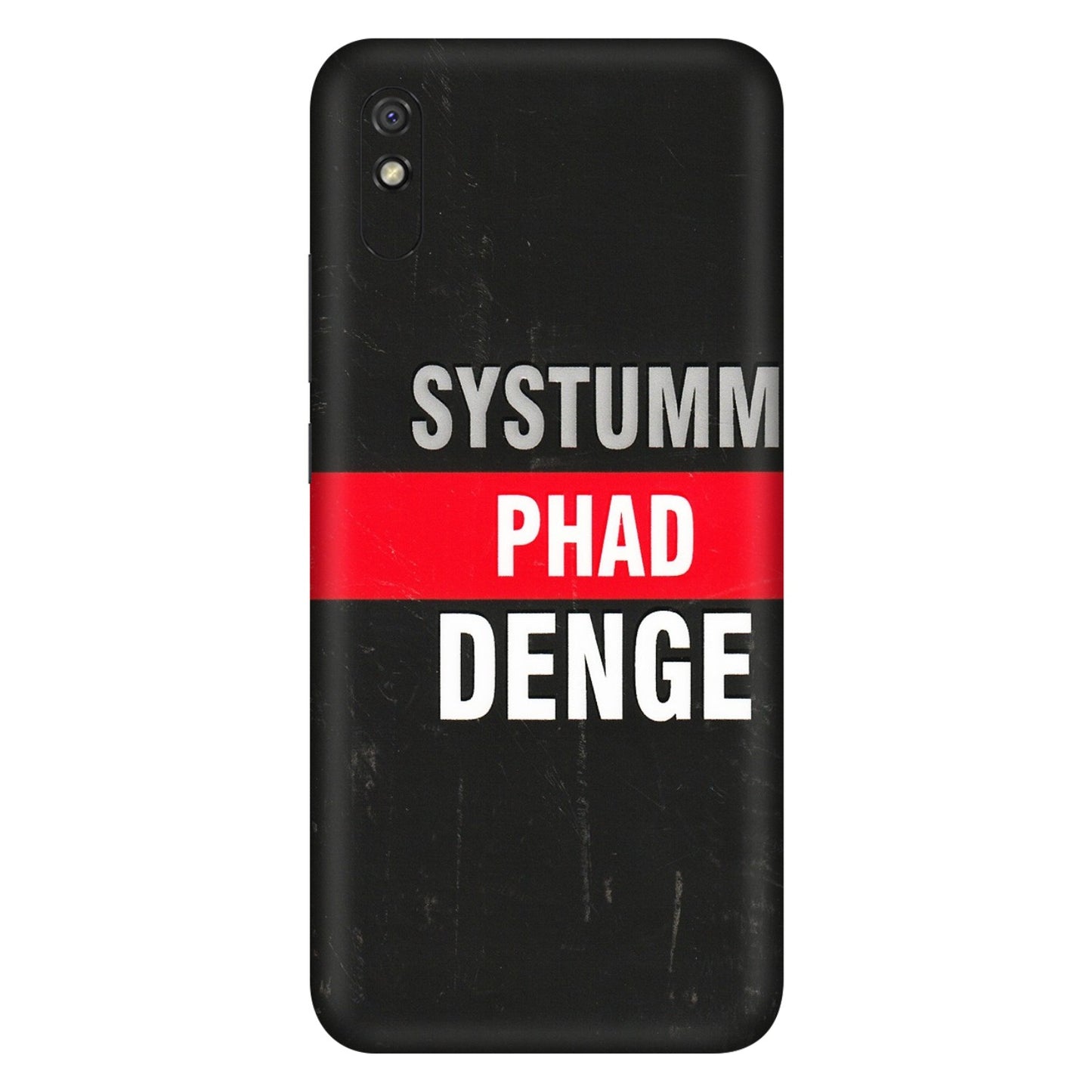 Xiaomi Redmi Phone Skins (All Models) - Systumm Phad Denge - 3D Embossed Finish (L-278) Redmi 9i