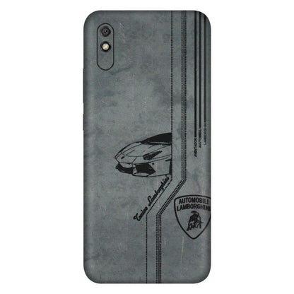 Xiaomi Redmi Phone Skins (All Models) - New Lamborgini Aventador - 3D Embossed Finish (L-321) Redmi 9i