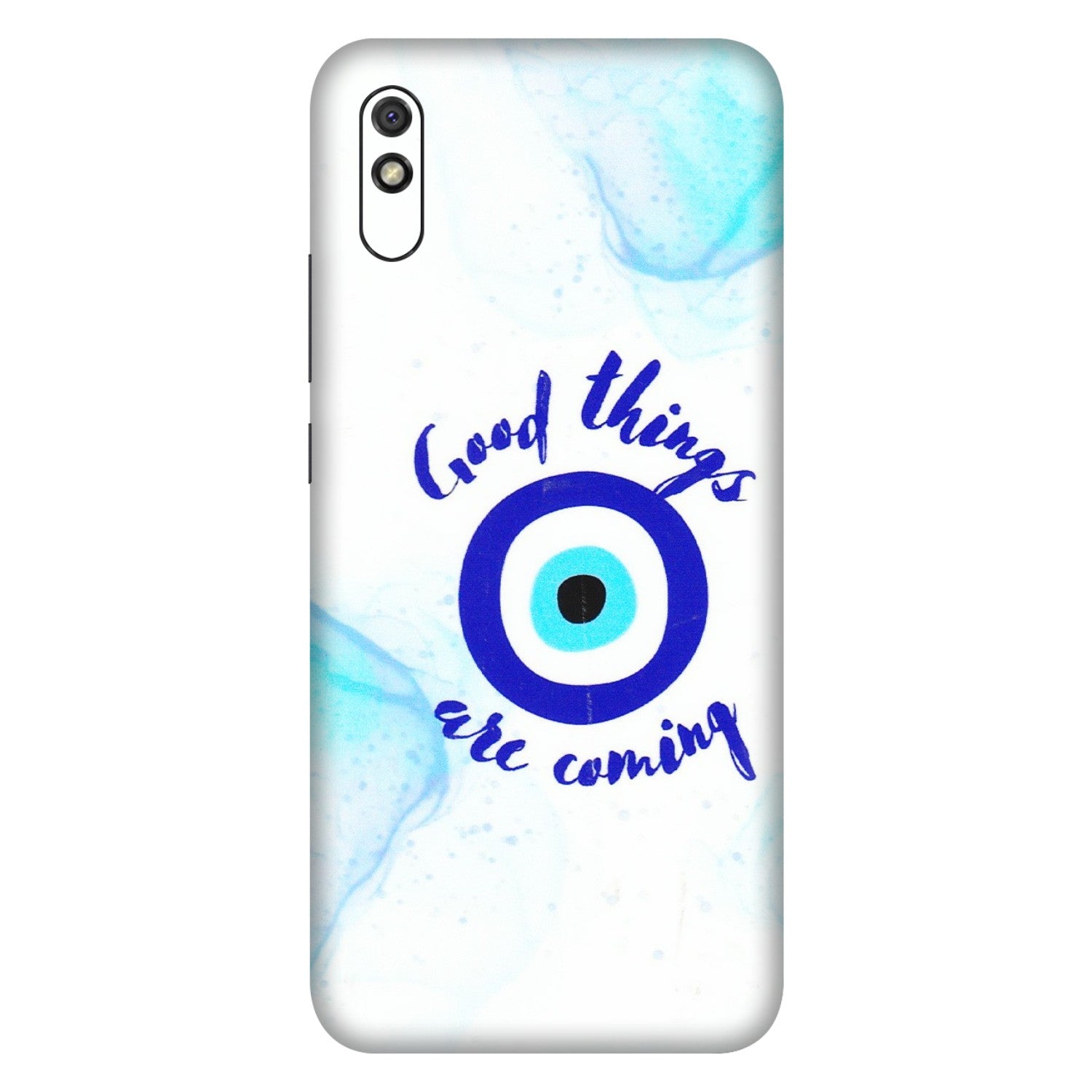 Xiaomi Redmi Phone Skins (All Models) - Evil Eye Good Things Are Coming - 3D Embossed Finish (L-322) Redmi 9i