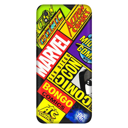 Xiaomi Redmi Phone Skins (All Models) - Bongo Comic Con - 3D Embossed Finish (L-325) Redmi 9i
