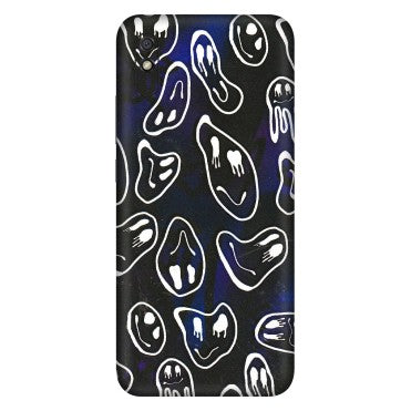 Xiaomi Redmi Phone Skins (All Models) - Distorted Smileys - 3D Embossed Finish (L-92) Redmi 9i