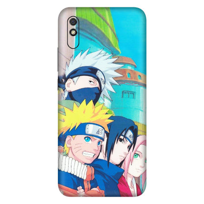 Xiaomi Redmi Phone Skins (All Models) - Team Minato And Kakashi - Matte Finish (M-101) Redmi 9i