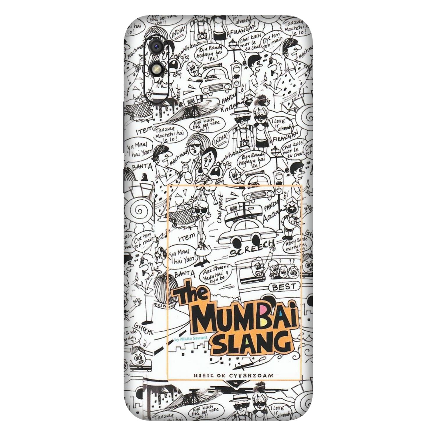 Xiaomi Redmi Phone Skins (All Models) - The Mumbai Slang - Matte Finish (M-142) Redmi 9i