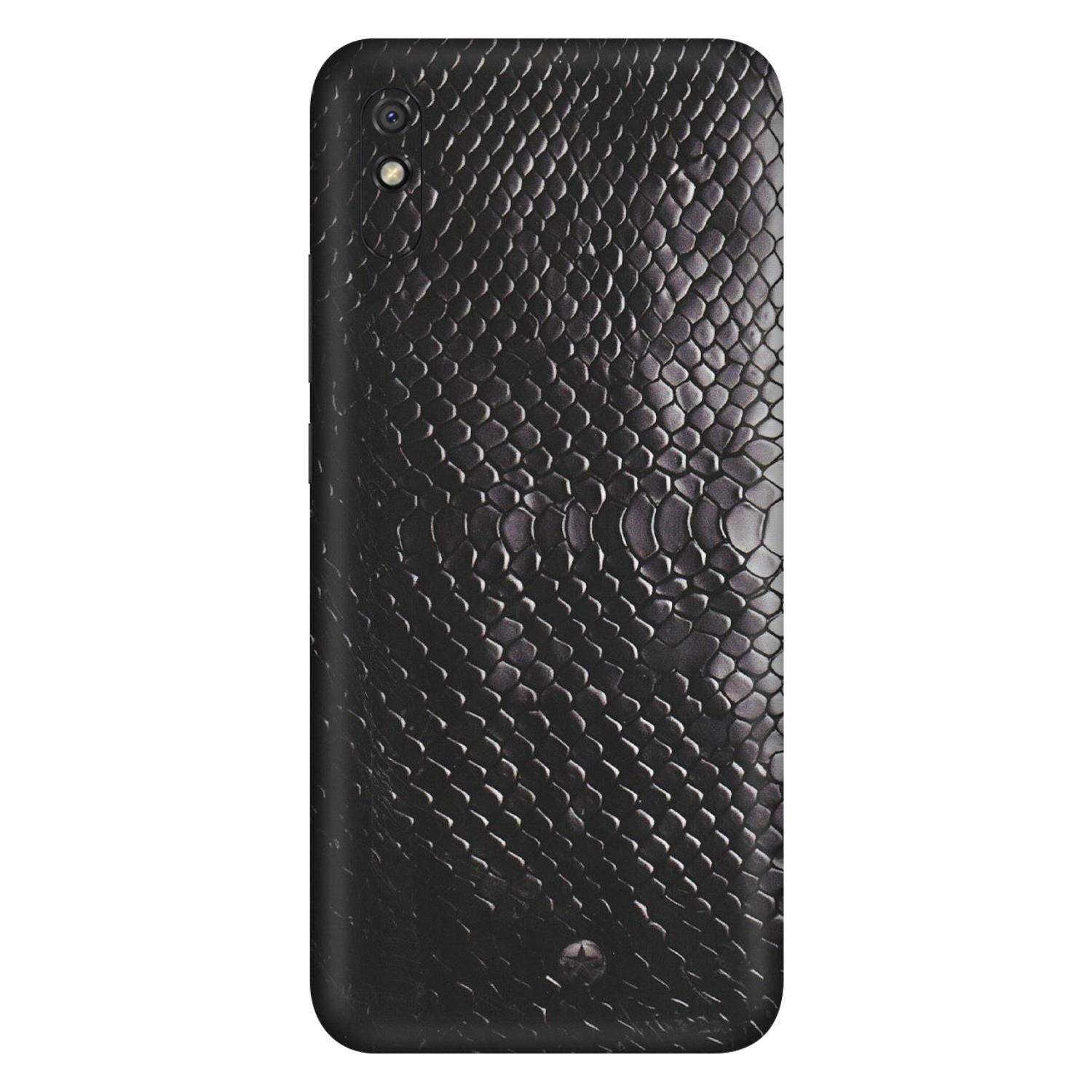 Xiaomi Redmi Phone Skins (All Models) - Black Snack Leather - Matte Finish (M-147) Redmi 9i
