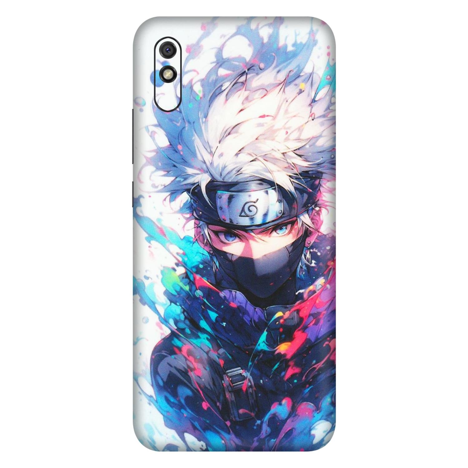 Xiaomi Redmi Phone Skins (All Models) - Naruto Face Mask - Matte Finish (M-03) Redmi 9i