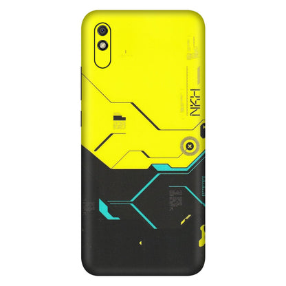 Xiaomi Redmi Phone Skins (All Models) - Black Yellow Technica - Matte Finish (M-53) Redmi 9i