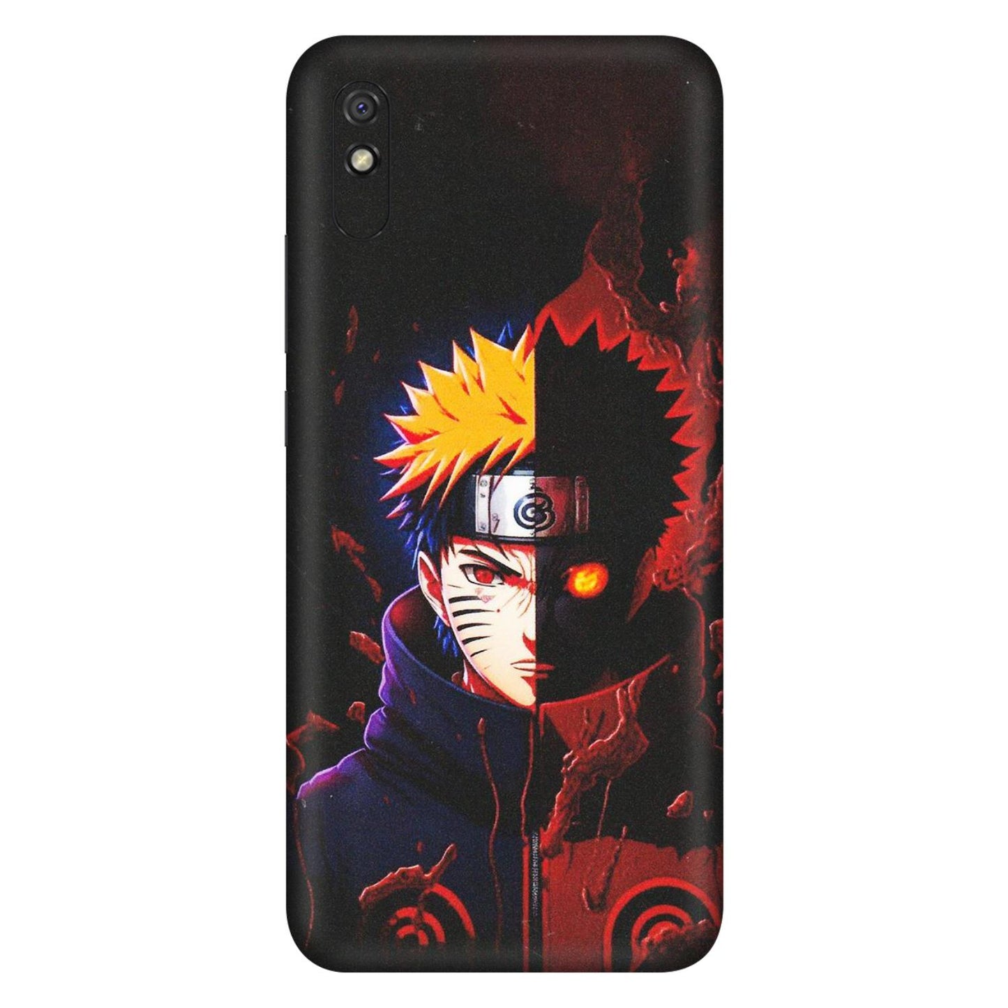 Xiaomi Redmi Phone Skins (All Models) - Naruto X Evil - Matte Finish (M-70) Redmi 9i