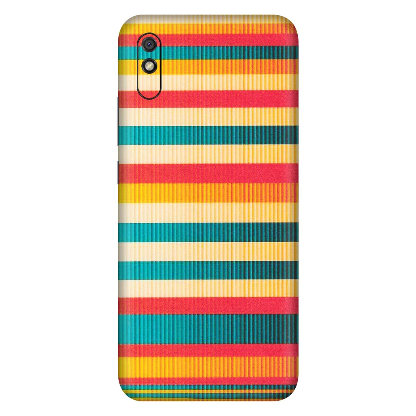 Xiaomi Redmi Phone Skins (All Models) - Colourful Stripes Soothing Effect - Matte Finish (M-86) Redmi 9i
