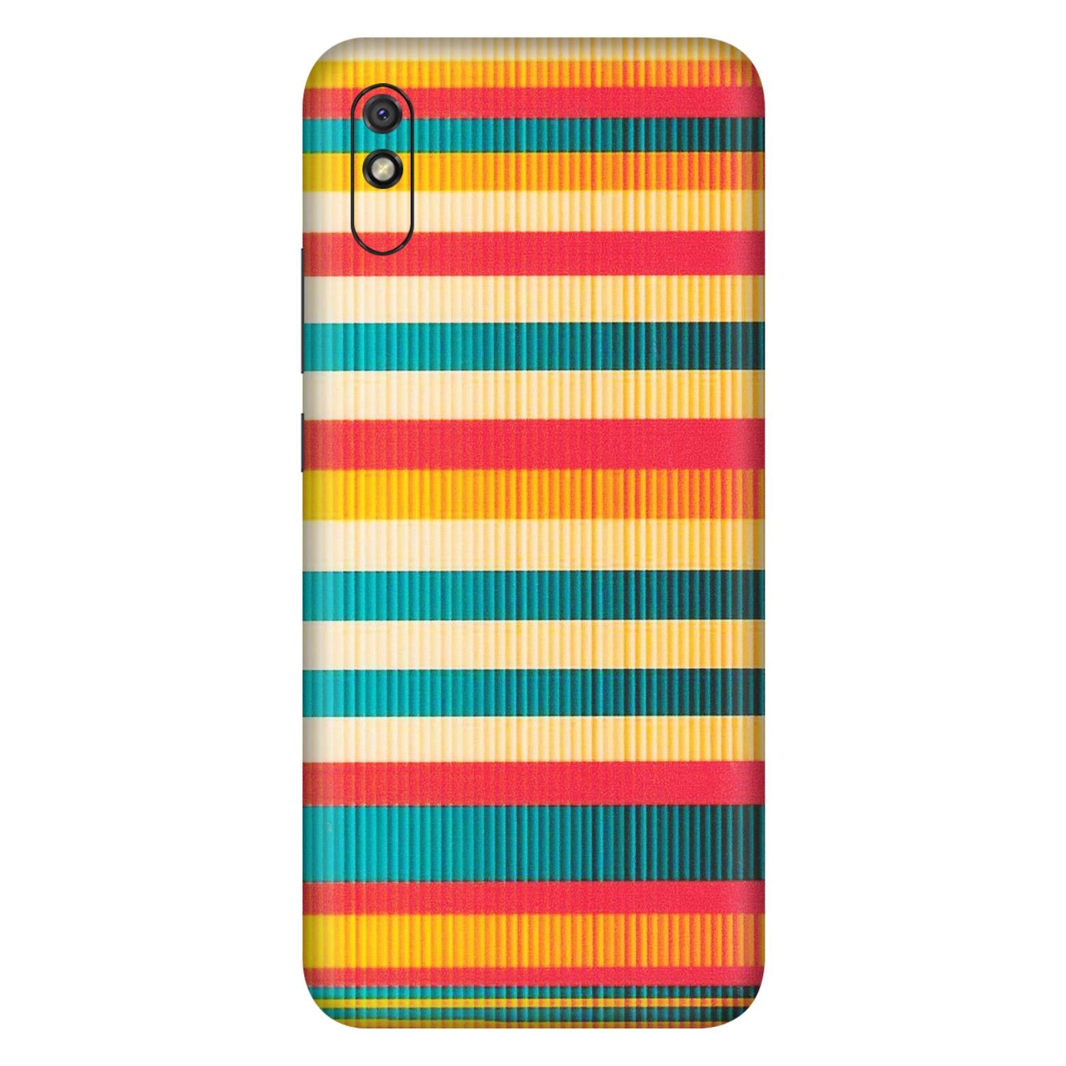 Xiaomi Redmi Phone Skins (All Models) - Colourful Stripes Soothing Effect - Matte Finish (M-86) Redmi 9i