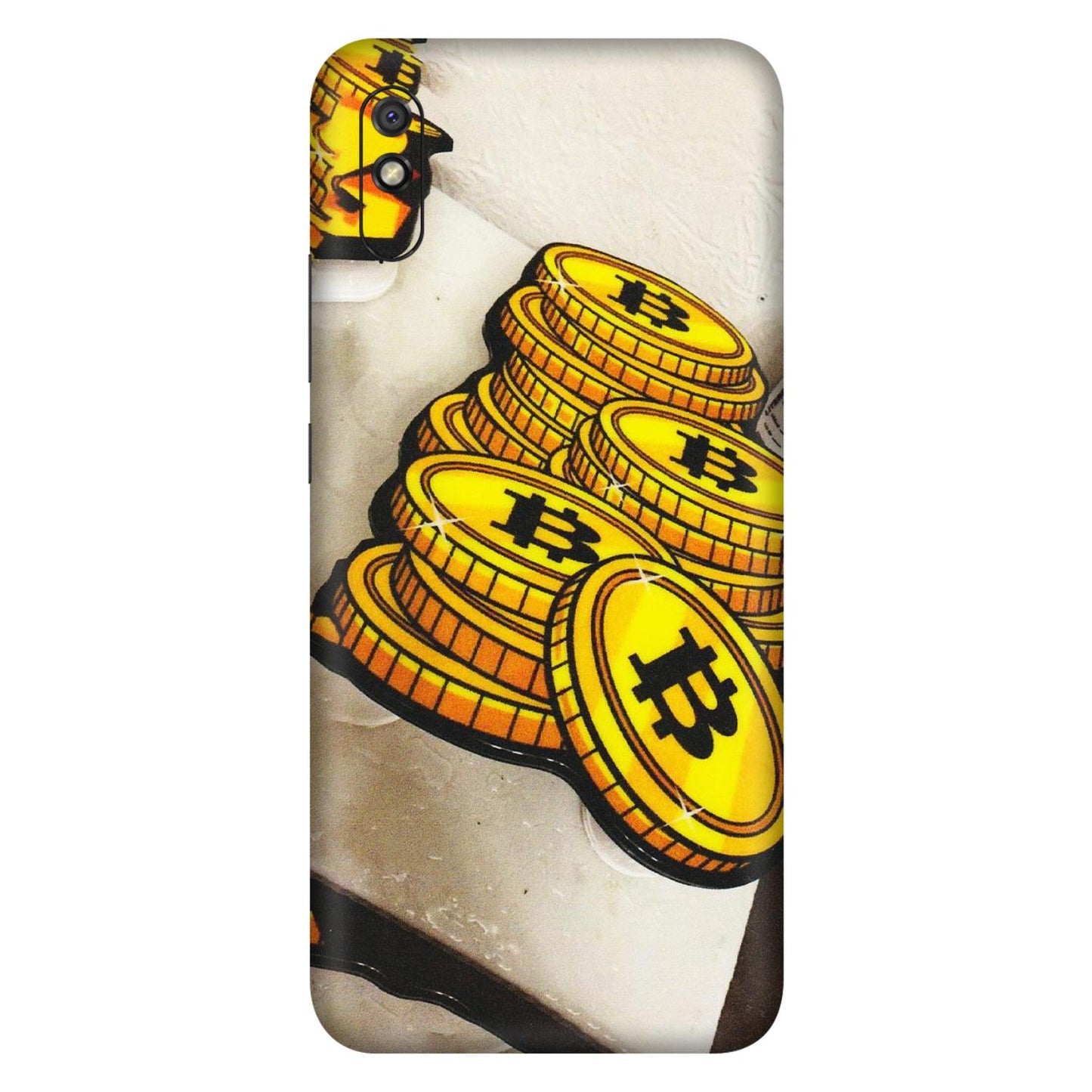 Xiaomi Redmi Phone Skins (All Models) - Billionaire Bitcoin Collection - Matte Finish (M-92) Redmi 9i