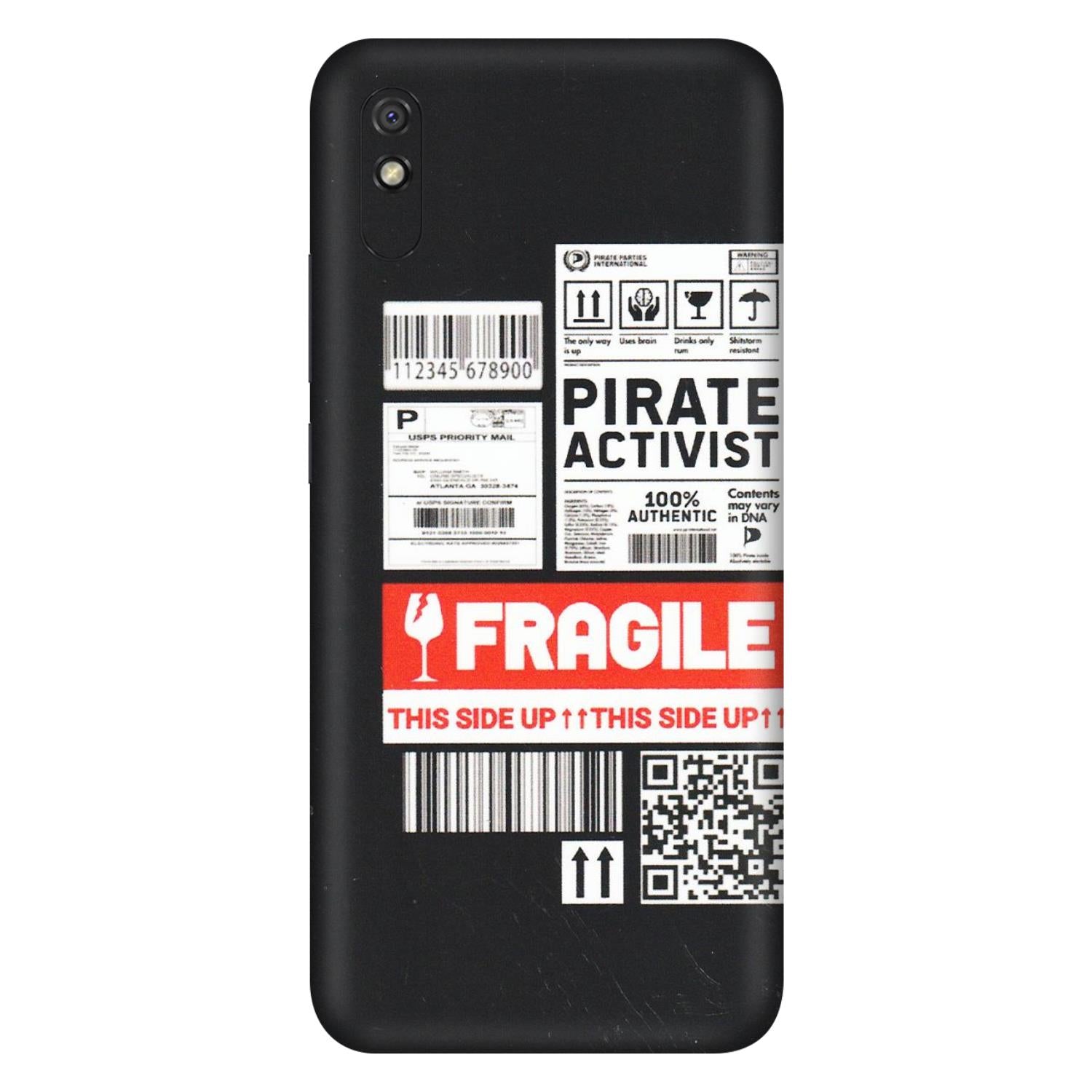 Xiaomi Redmi Phone Skins (All Models) - Handle With Care - Matte Finish (M-99) Redmi 9i