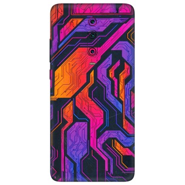 Xiaomi Redmi Phone Skins (All Models) - Tech Circuits Futuristic - 3D Embossed Finish (L-07) Redmi K20 Pro