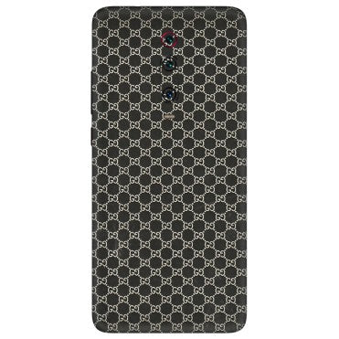 Xiaomi Redmi Phone Skins (All Models) - Black G Print - 3D Embossed Finish (L-109) Redmi K20 Pro