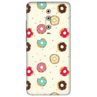 Xiaomi Redmi Phone Skins (All Models) - Mini Donuts Doodle Art - 3D Embossed Finish (L-122) Redmi K20 Pro