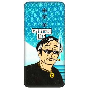 Xiaomi Redmi Phone Skins (All Models) - Crypto Thug Life - 3D Embossed Finish (L-179) Redmi K20 Pro