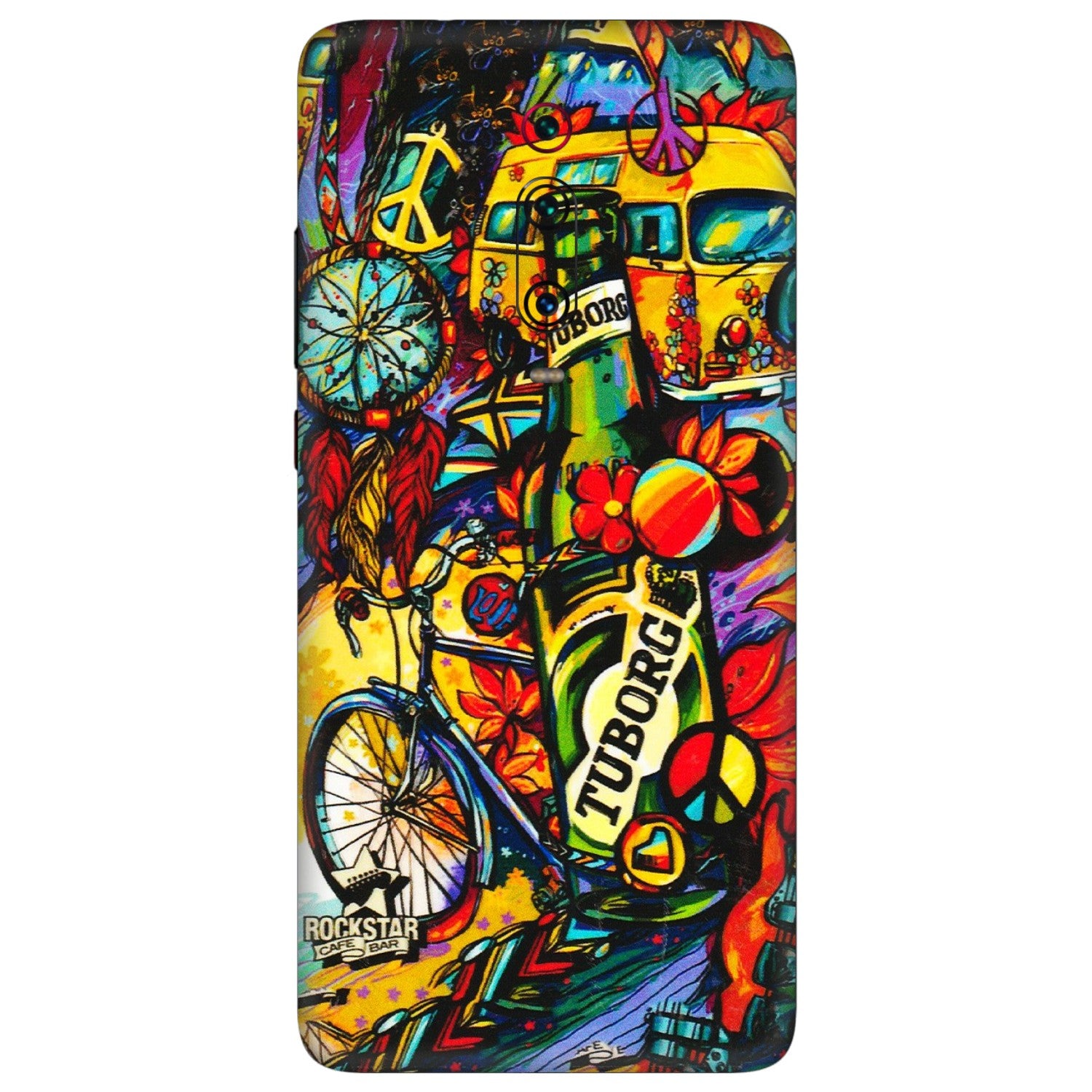 Xiaomi Redmi Phone Skins (All Models) - Cool Beer Bottle - 3D Embossed Finish (L-193) Redmi K20 Pro