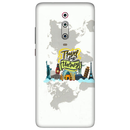 Xiaomi Redmi Phone Skins (All Models) - Travel Therapy - 3D Embossed Finish (L-199) Redmi K20 Pro