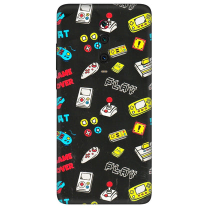 Xiaomi Redmi Phone Skins (All Models) - Gaming Doodles - 3D Embossed Finish (L-224) Redmi K20 Pro