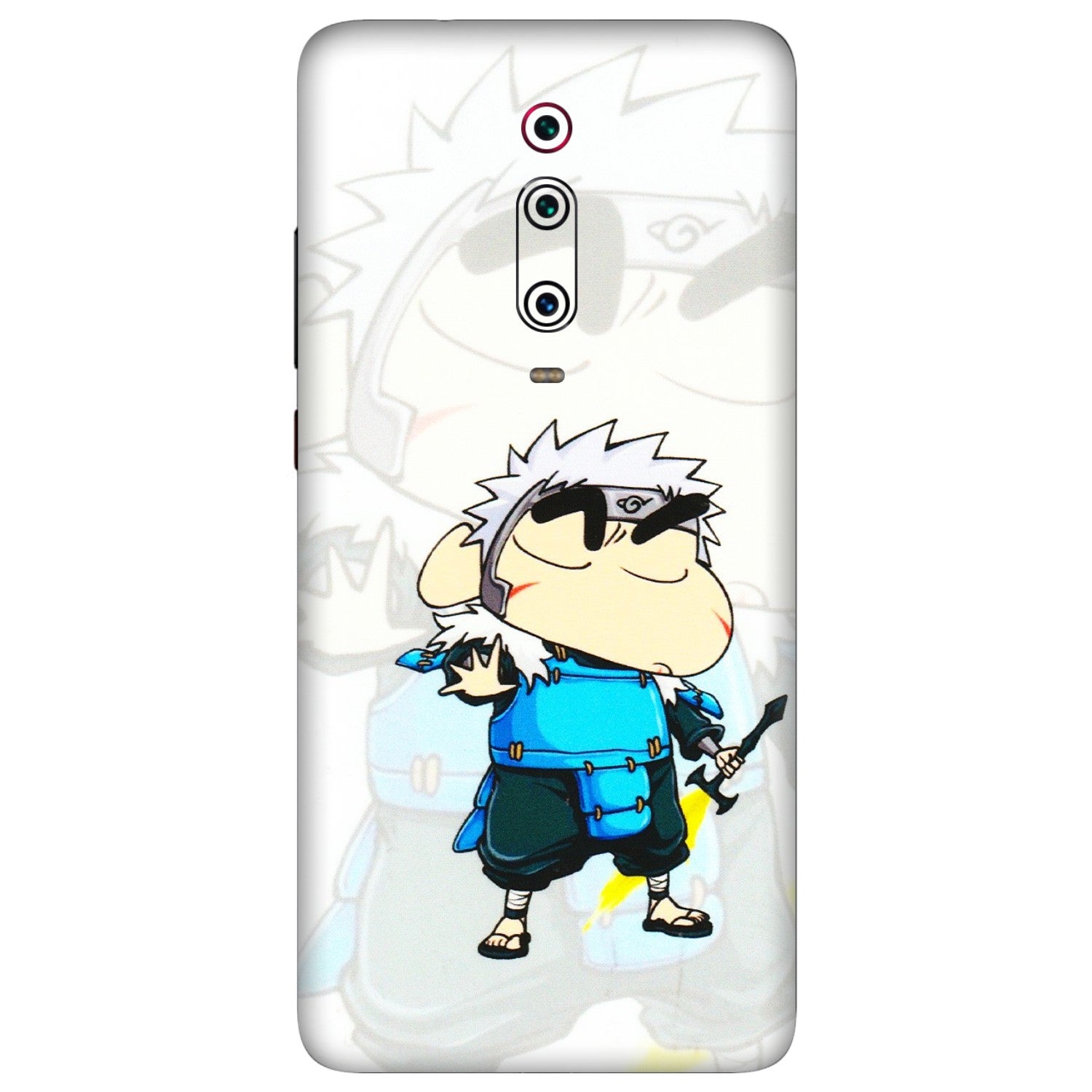 Xiaomi Redmi Phone Skins (All Models) - Angry Young Shinchan - 3D Embossed Finish (L-226) Redmi K20 Pro