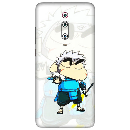 Xiaomi Redmi Phone Skins (All Models) - Angry Young Shinchan - 3D Embossed Finish (L-226) Redmi K20 Pro