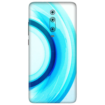 Xiaomi Redmi Phone Skins (All Models) - The Blue Curve - 3D Embossed Finish (L-244) Redmi K20 Pro