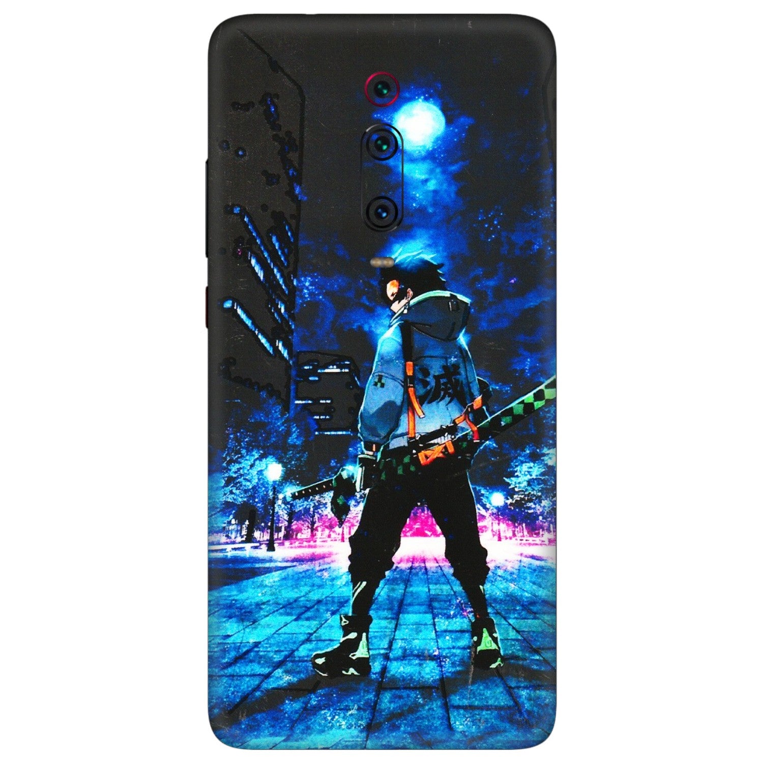 Xiaomi Redmi Phone Skins (All Models) - Demon Slayer Sword - 3D Embossed Finish (L-247) Redmi K20 Pro