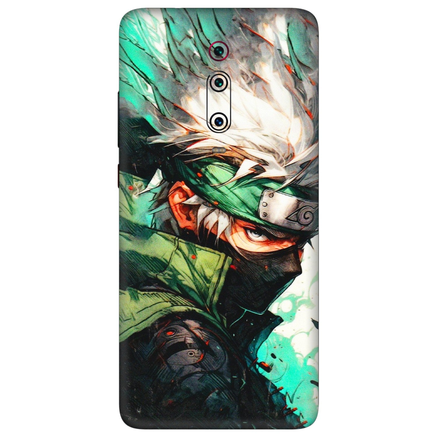 Xiaomi Redmi Phone Skins (All Models) - Kakashi Side Profile - 3D Embossed Finish (L-249) Redmi K20 Pro