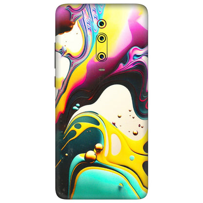 Xiaomi Redmi Phone Skins (All Models) - Multicolor Abstract pattern - 3D Embossed Finish (L-254) Redmi K20 Pro