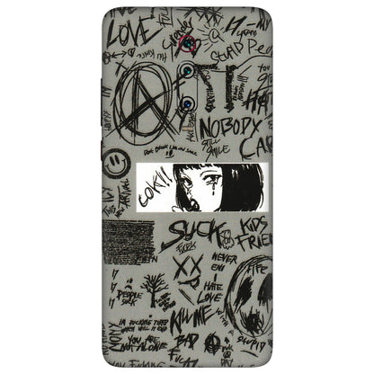 Xiaomi Redmi Phone Skins (All Models) - Never Have Love Anime - 3D Embossed Finish (L-260) Redmi K20 Pro