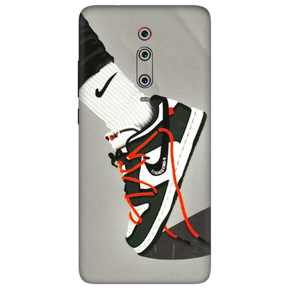 Xiaomi Redmi Phone Skins (All Models) - New Grey Sneaker - 3D Embossed Finish (L-261) Redmi K20 Pro