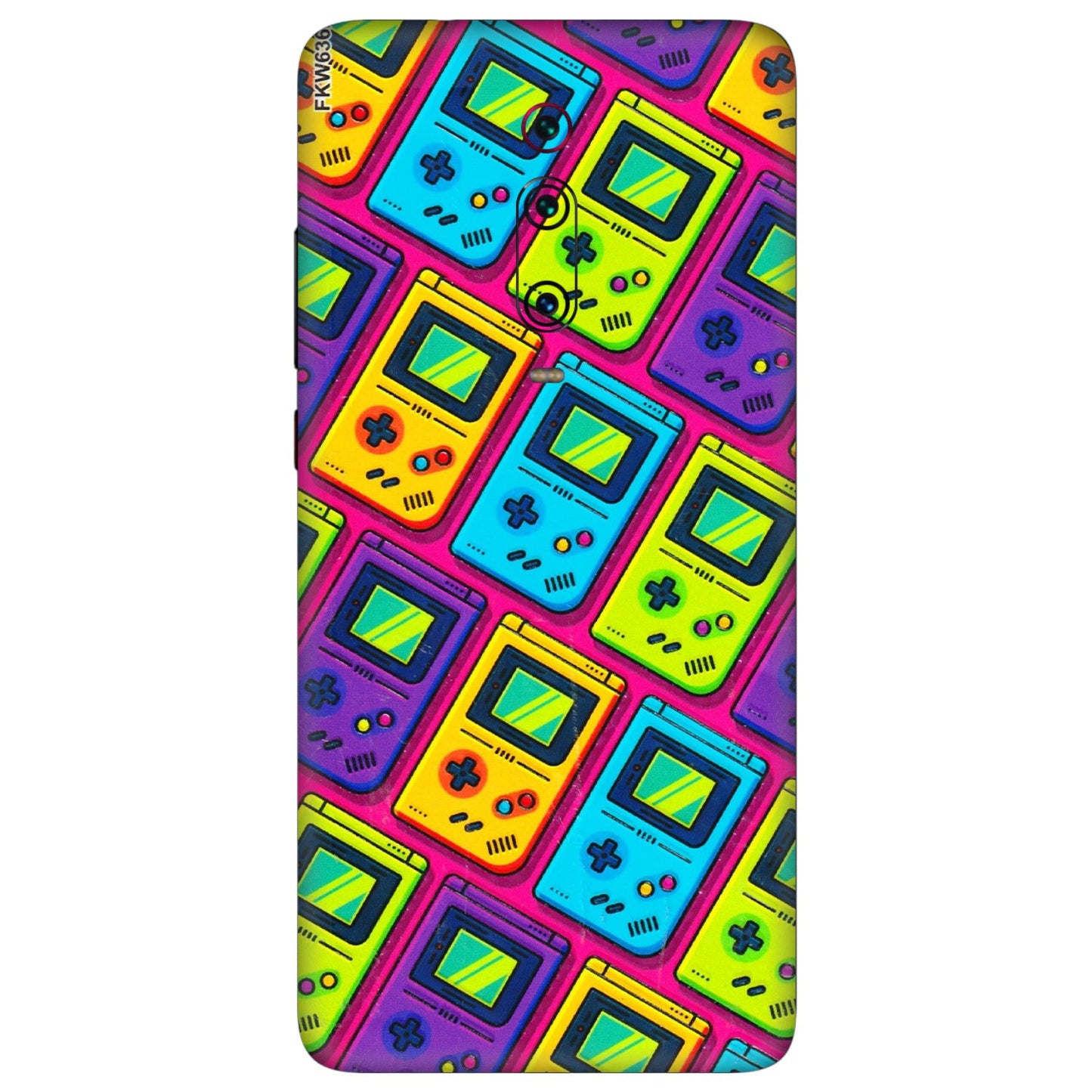 Xiaomi Redmi Phone Skins (All Models) - Gameboy Colourful - 3D Embossed Finish (L-266) Redmi K20 Pro