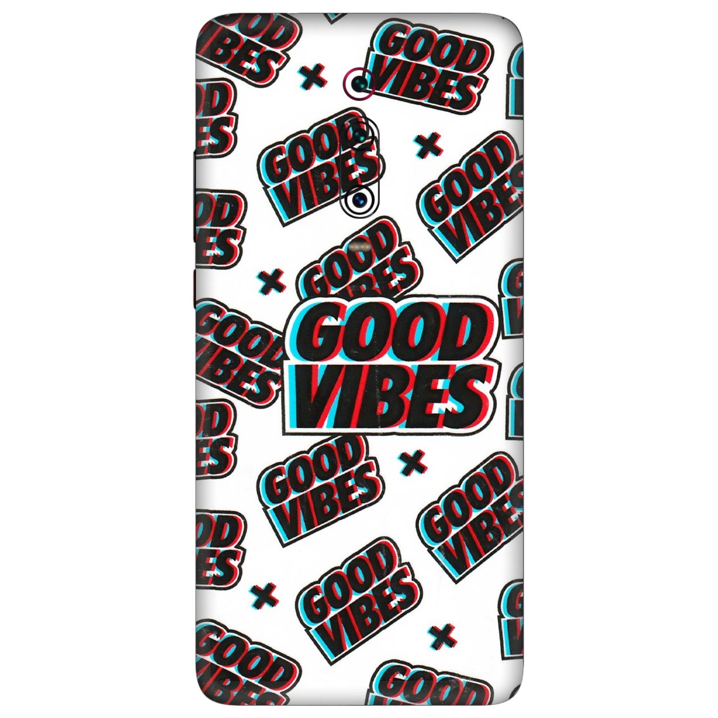 Xiaomi Redmi Phone Skins (All Models) - Good Vibes - 3D Embossed Finish (L-282) Redmi K20 Pro